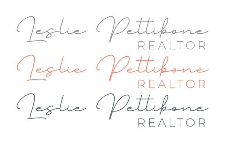 Leslie Pettibone typographic web