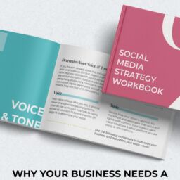 Planning a social media content strategy with a clear brand voice for better engagement and consistency