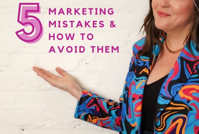 small business marketing mistakes