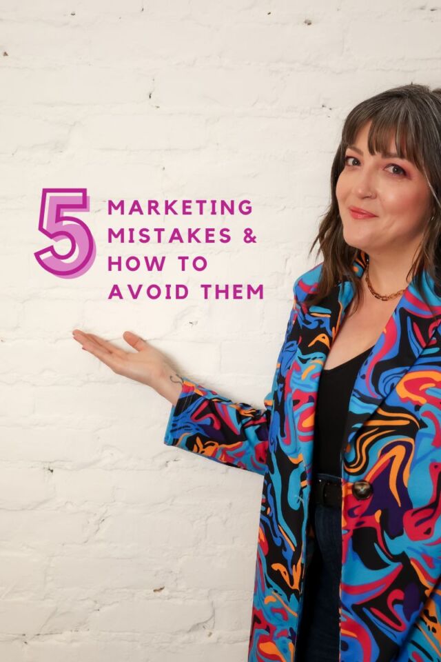 small business marketing mistakes
